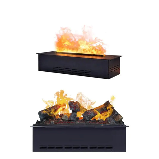 Buharlı Şömine 72 Cm (3 Boyutlu)