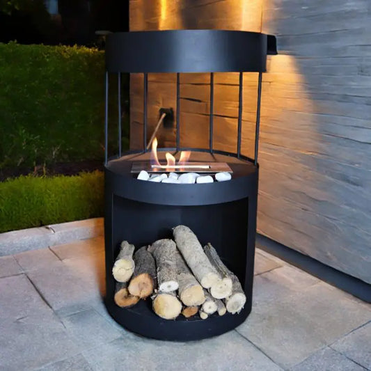 BARREL Bacasız Isıtan Bioethanol Şömine