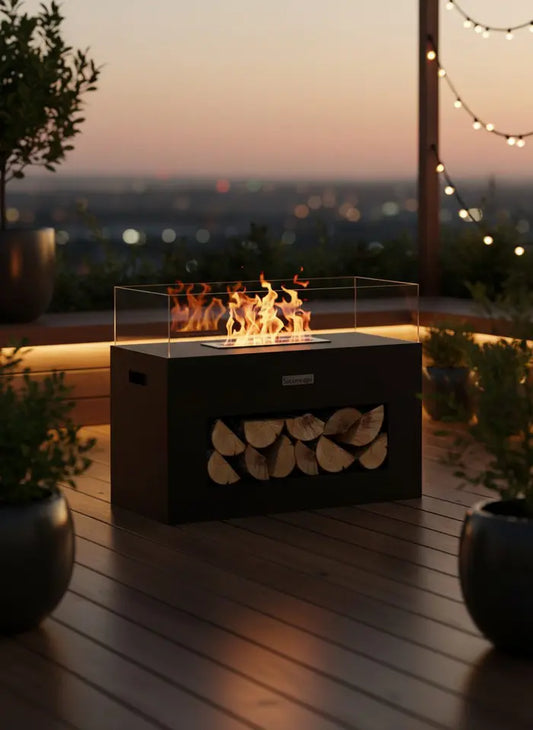 LogHouse Taşınabilir Şömine