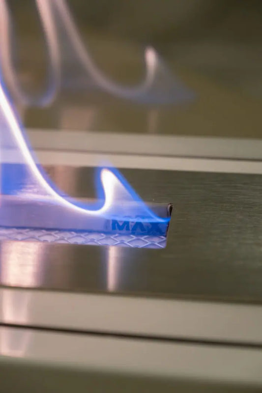 Lüx Dikdörtgen Masaüstü Şömine Beyaz