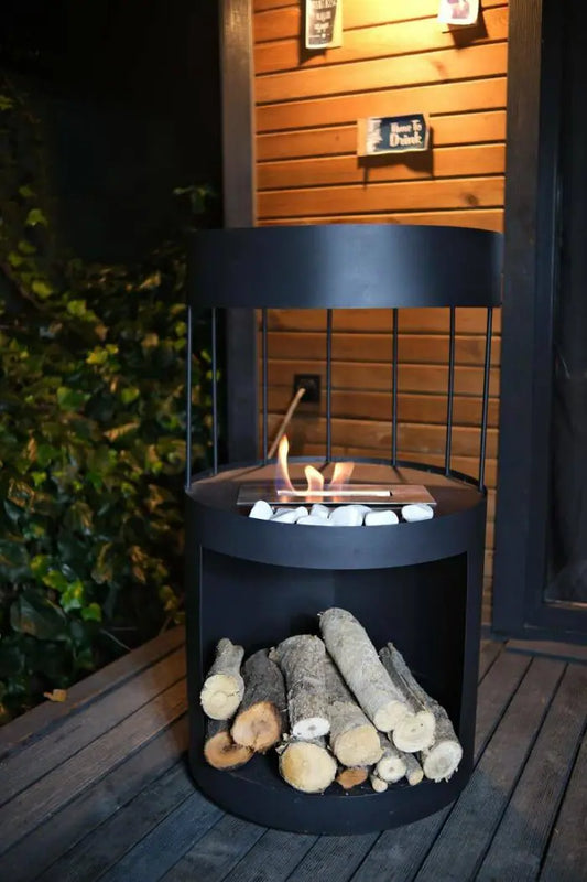 BARREL Bacasız Isıtan Bioethanol Şömine