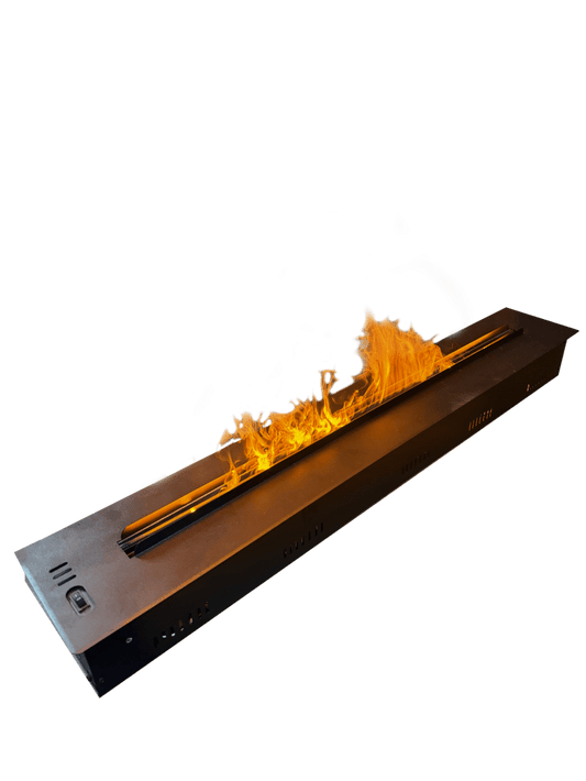 Buharlı Şömine 122 Cm (3 Boyutlu)