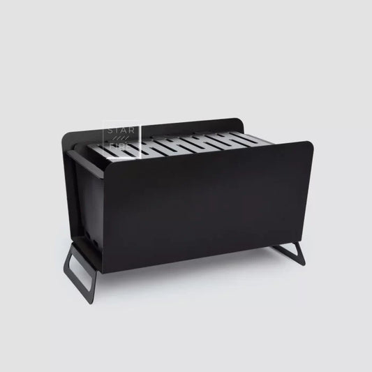 Mangal Ateş Çukuru Masaüstü Bahçe Teras Mangal Şöminesi (İki Kişilik)